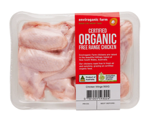Load image into Gallery viewer, Organic Chicken Drumettes - 12 x 500g Trays/Box