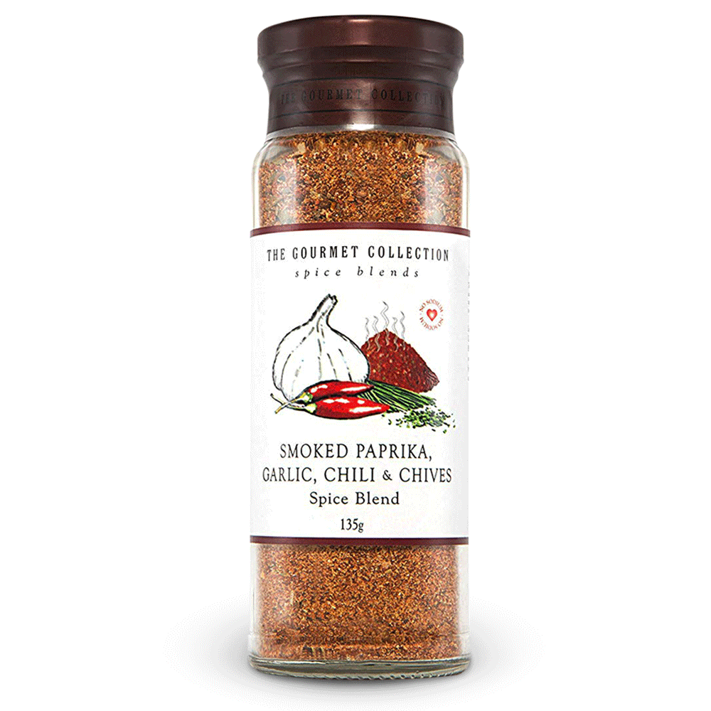 Smoked Paprika, Garlic, Chili & Chives - Spice Blends 135g
