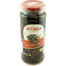 Load image into Gallery viewer, Olives Black Sliced - Acorsa - 340g
