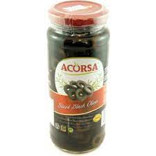 Olives Black Sliced - Acorsa - 340g