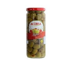 Olives Green Stuffed - Acorsa - 340g