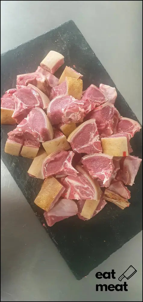 Fresh Diced Goat