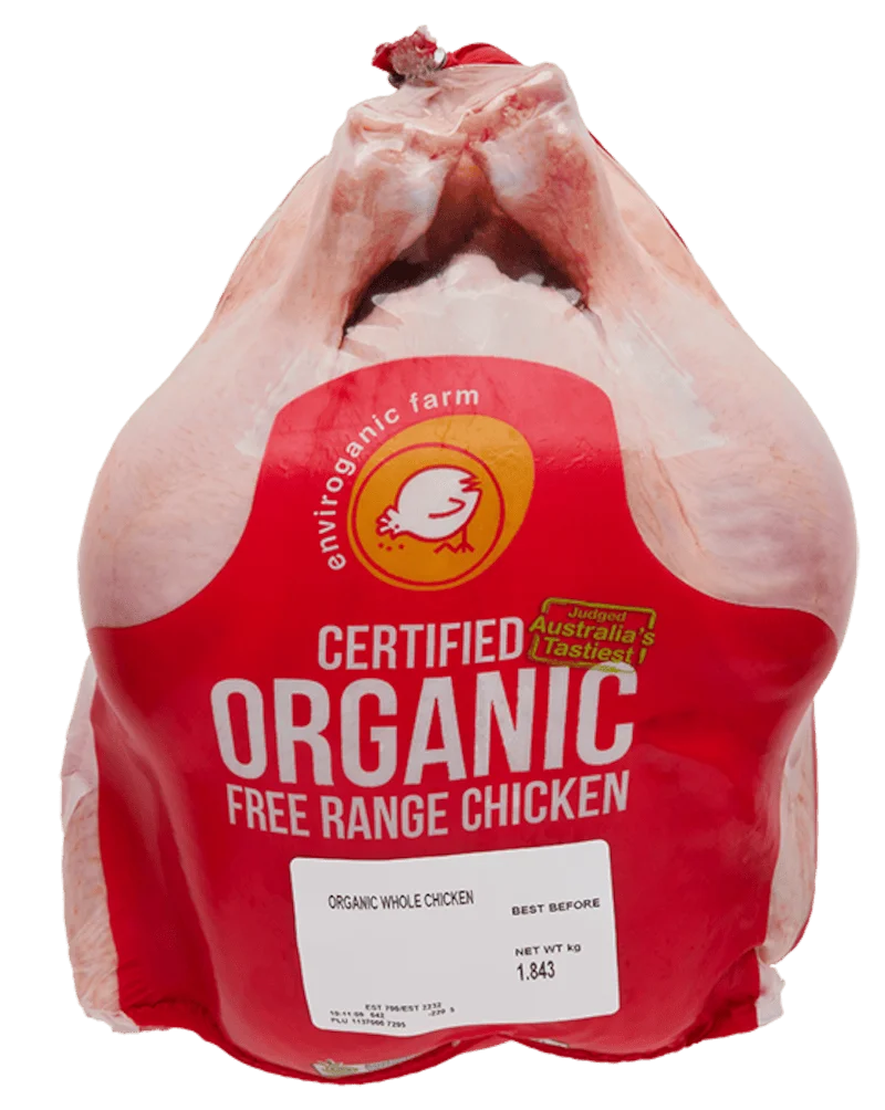 Certified Organic Whole Chicken | Eat Meat Melbourne
