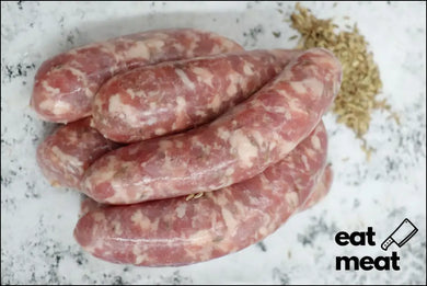 Pork And Fennel Sausages - Per Kg