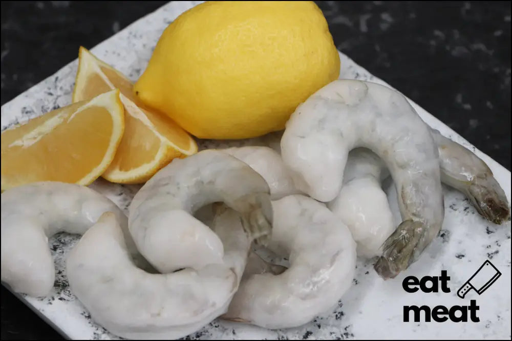 Raw Jumbo Prawn Cutlets With Tail - Per Kg