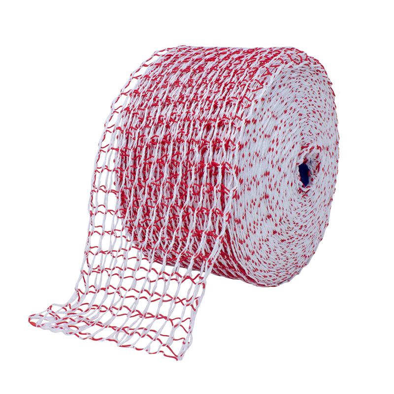 Netting Red/White - 10 Metres Per Roll